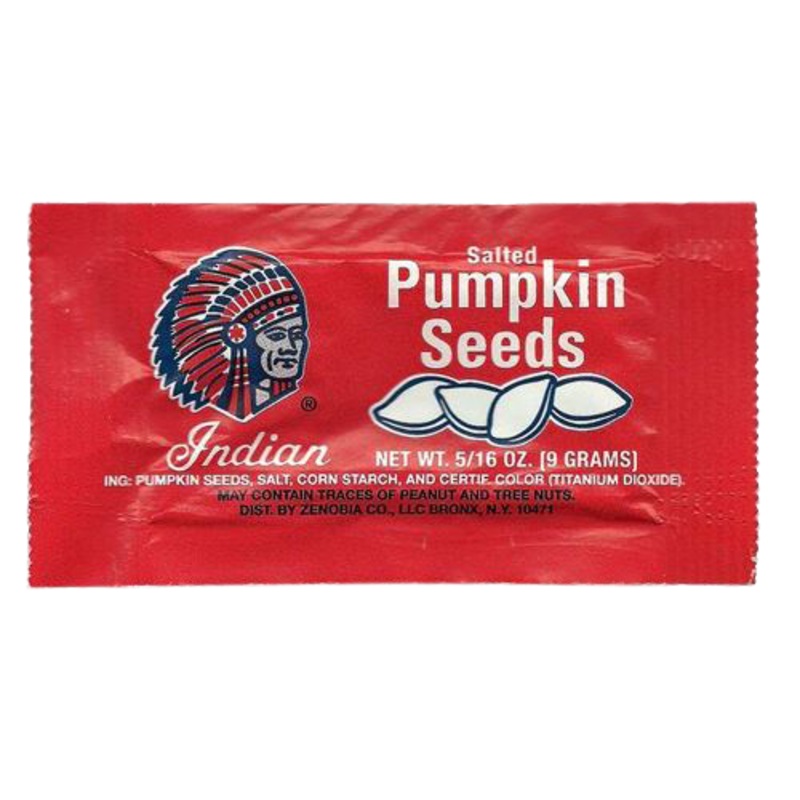 Indian Salted Pumpkin Seeds  5/16 oz. Packet