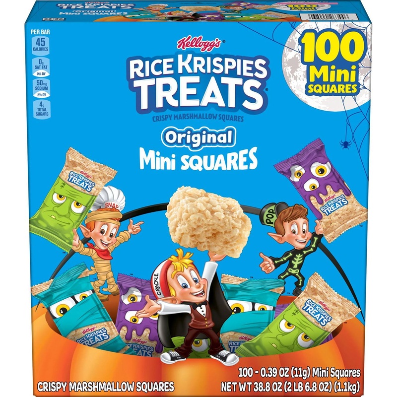Kellogg’s Rice Krispies Treats Halloween Mini Squares, 100 ct.