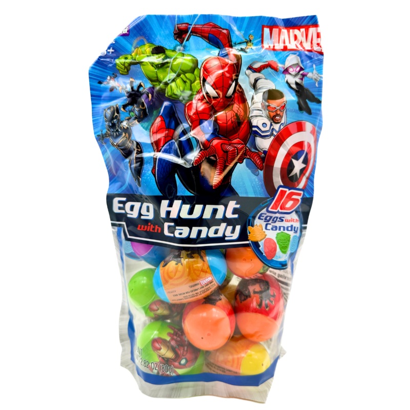Marvel Egg Hunt Candy – 16pc