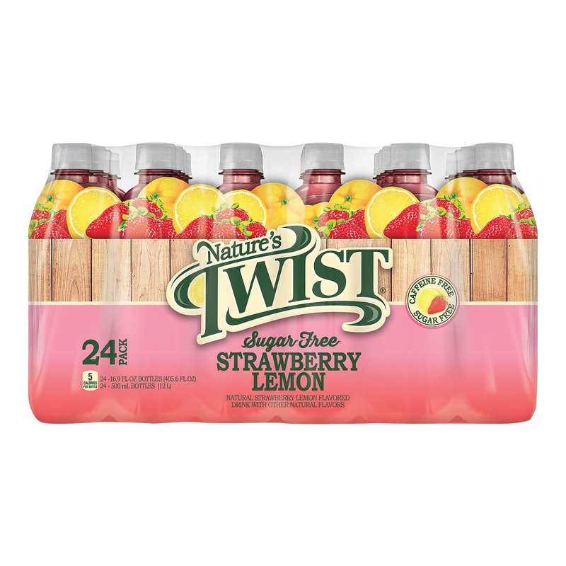 Nature’s Twist Sugar-Free Strawberry Lemon 16.9 fl. oz., 24 pk.