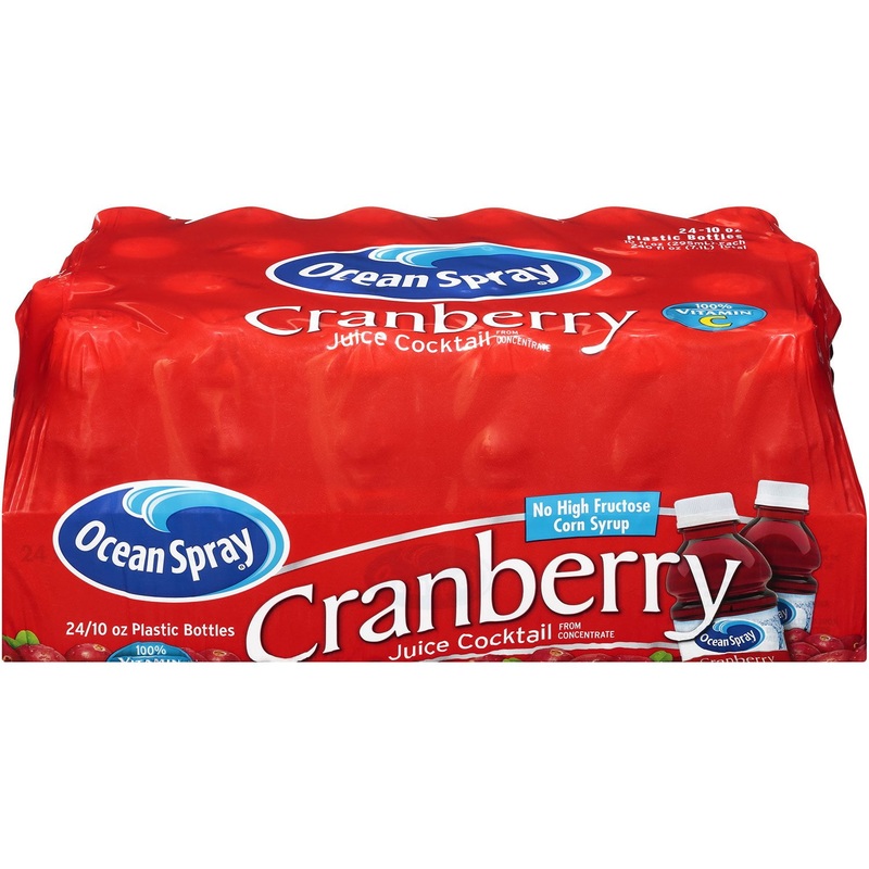 Ocean Spray Cranberry Juice Cocktail, 10 fl. oz., 24 pk.