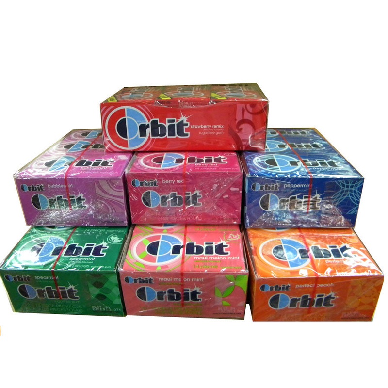 Orbit Sugarless Gum 12ct – Choose Flavor