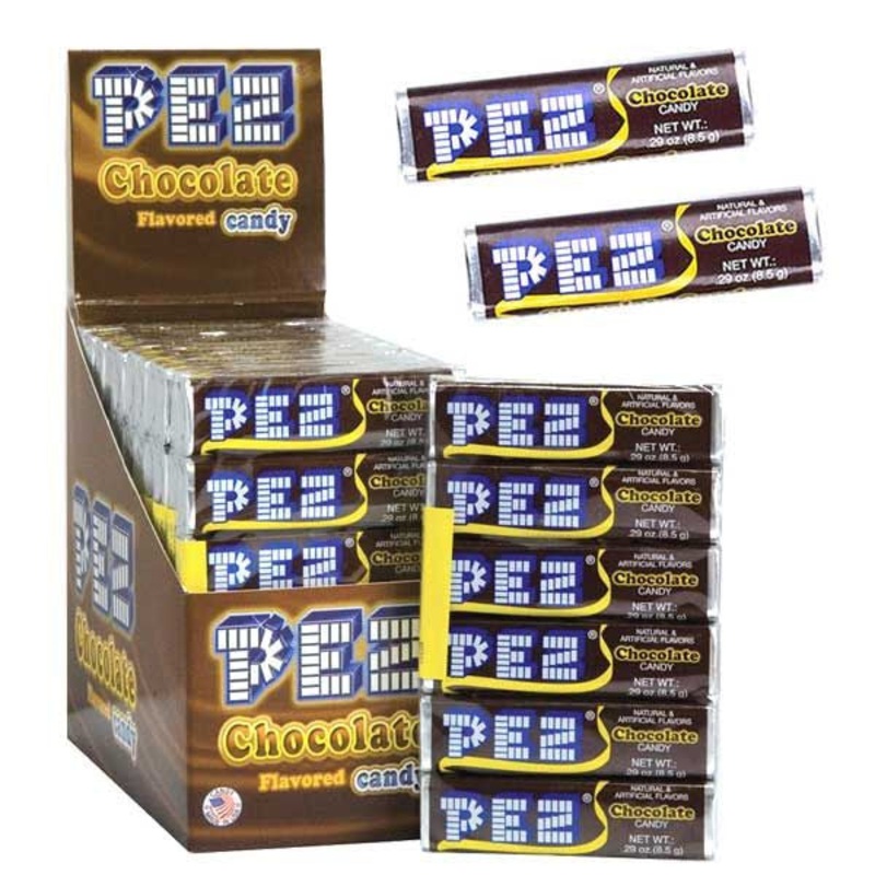 Pez Chocolate Refill Candy 12 Count