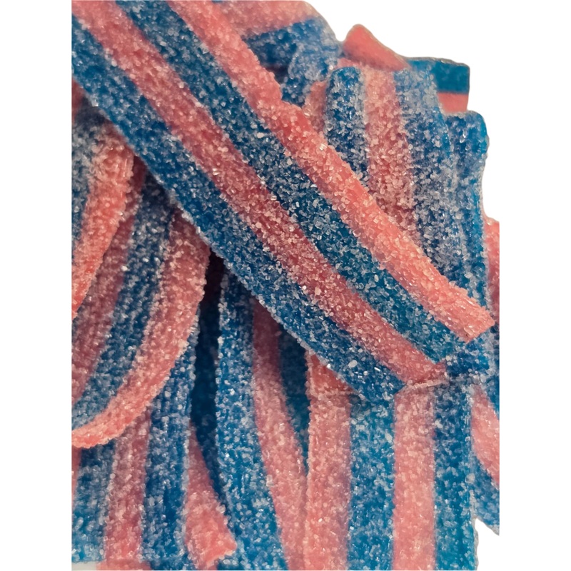 Sour Power Belt Bites Cotton Candy