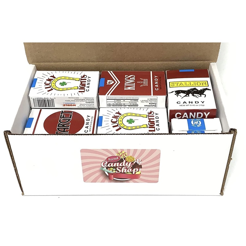 World’s King Size Candy “Cigarettes” in a Box