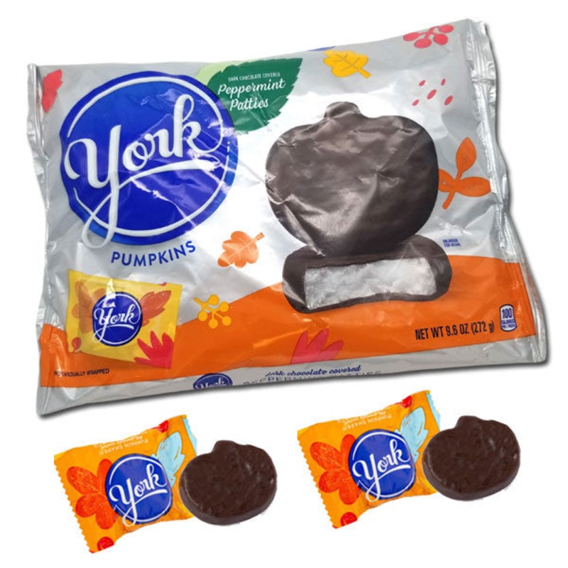 York Peppermint Patties Pumpkins – 9.6oz Bag