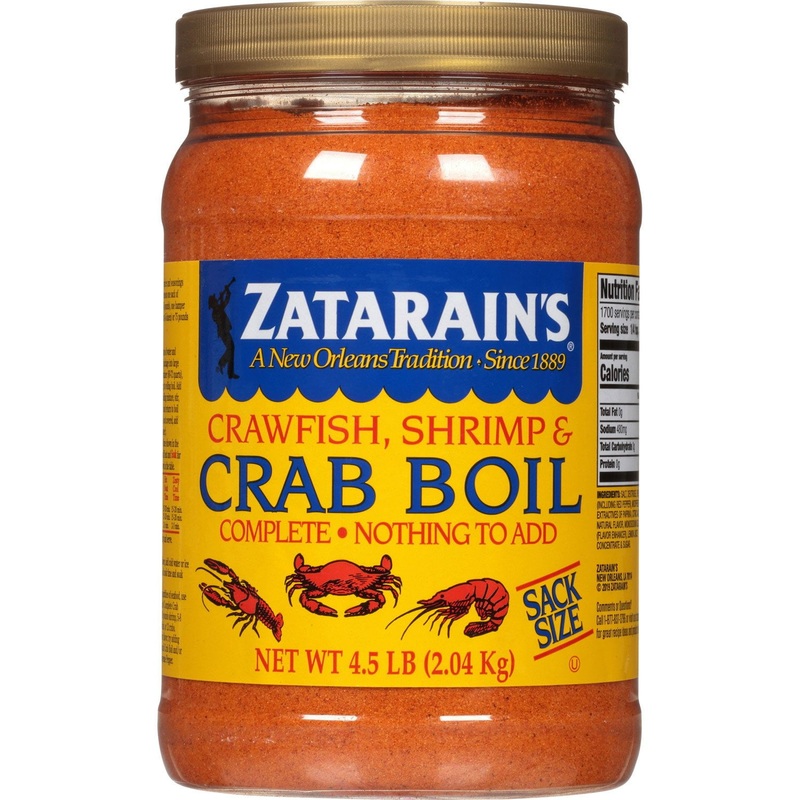 Zatarain’s Crawfish, Shrimp and Crab Boil, 4.5 lbs.