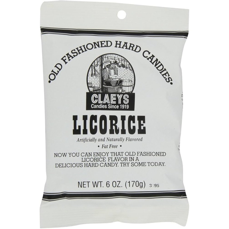 Claeys Keg Refills Licorice 6oz 24ct case