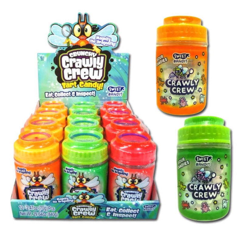 Crawly Crew Tart Candy 12 Count