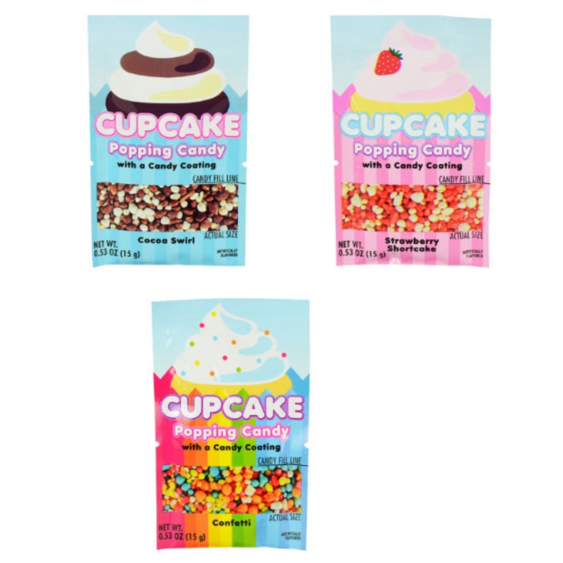 Cupcake Popping Candy