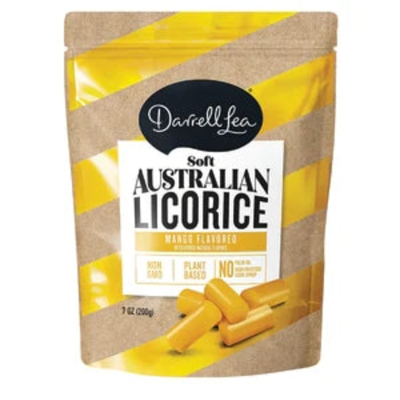 Darrell Lea Mango Licorice Bag
