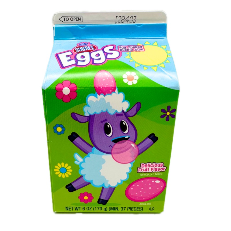 Dubble Bubble Eggs Bubble Gum – 6oz