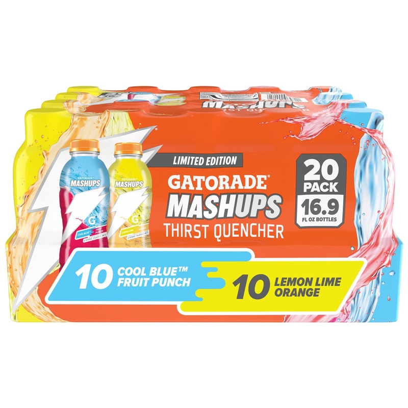 Gatorade Mashups Sports Drinks 16.9 fl. oz., 20 pk.