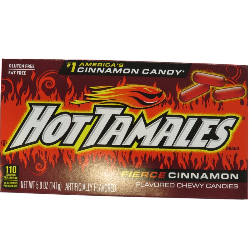 Hot Tamales Fierce Cinnamon Theater Box