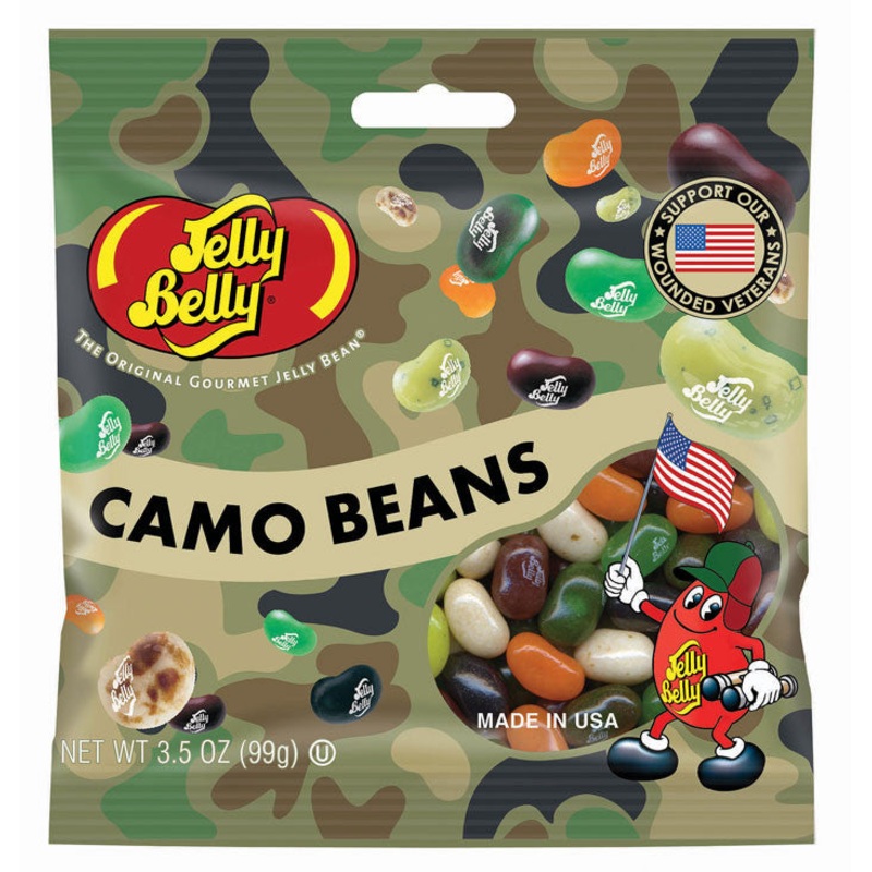 Jelly Belly Camo Jelly Beans 2.8oz Bag