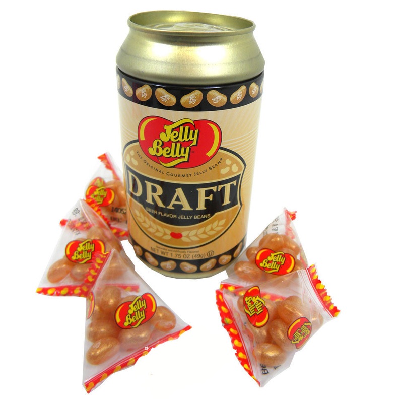 Jelly Belly Draft Beer Jelly Beans In Beer Can