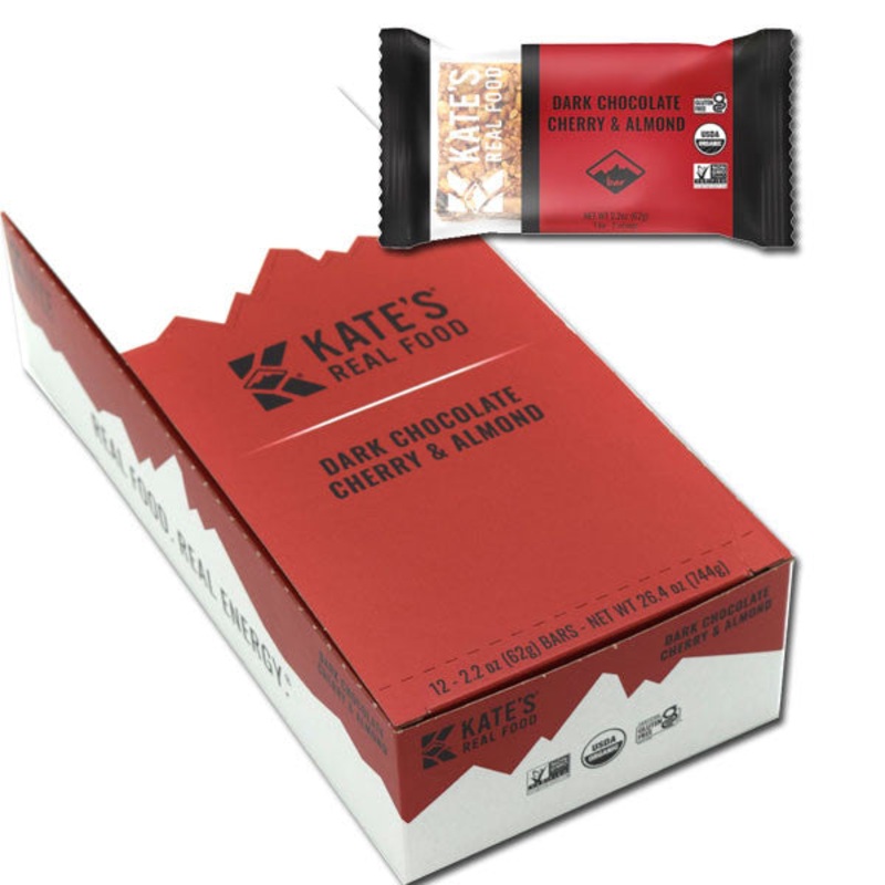 Kate’s Dark Chocolate Cherry & Almond Bars 12 Count
