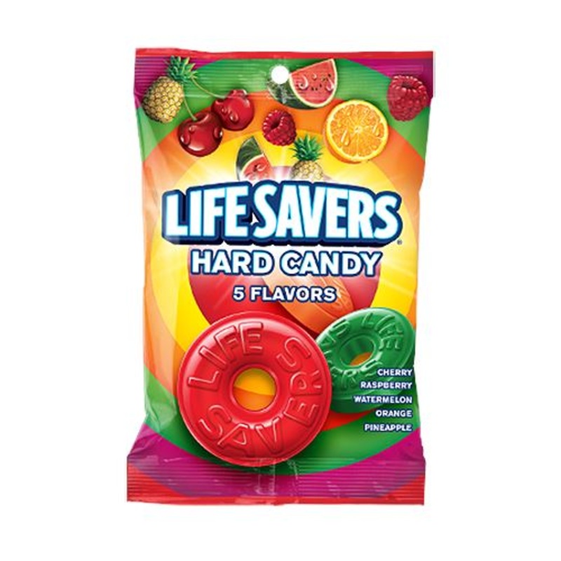 Life Savers Hard Candy 5 Flavors 6.25 oz. Bag