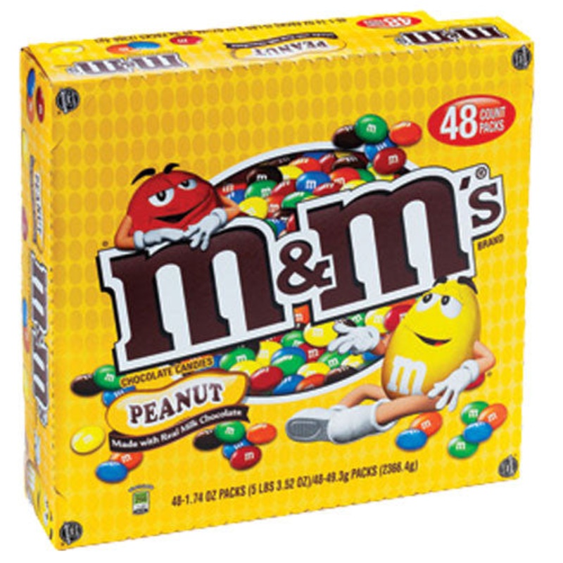 M&M’s Candy 48ct – Peanut