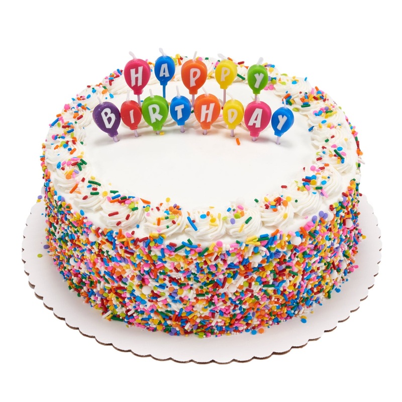 Member’s Mark 10″ Double Layer Sweet Celebration Cake with Sprinkles, Chocolate