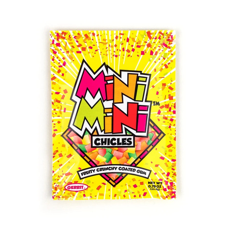 MINI MINI CHICLES GUM FRUIT FLAVOR