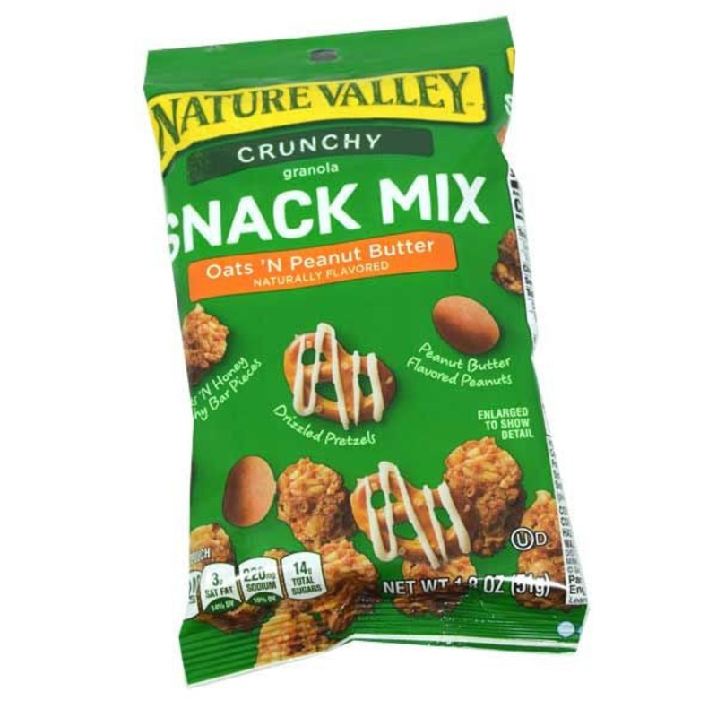Nature Valley Snack Mix Oats & Peanut Butter 1.8oz Bag
