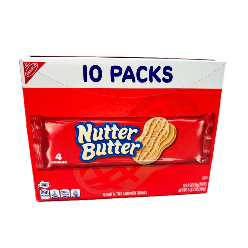 Nutter Butter Cookies – 1.9oz / 10ct