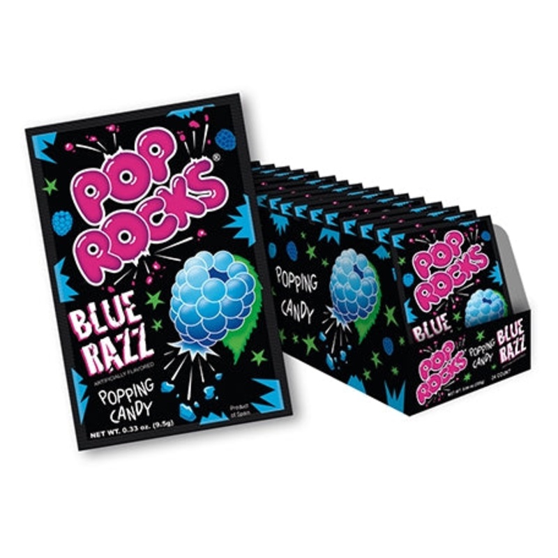 Pop Rocks Blue Razz – 24/box