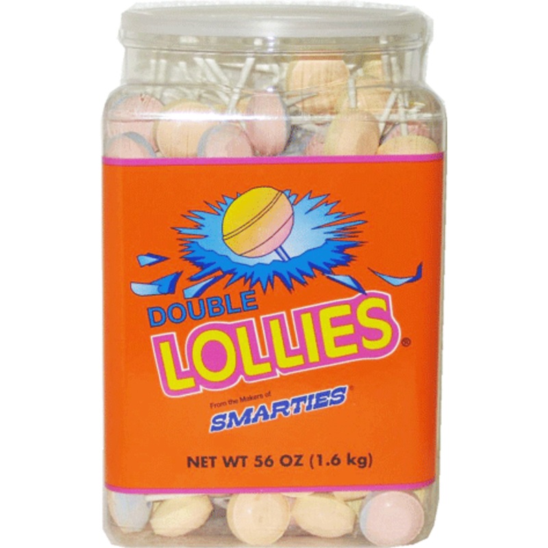 Smarties Lollies – Unwrapped – 200/jar