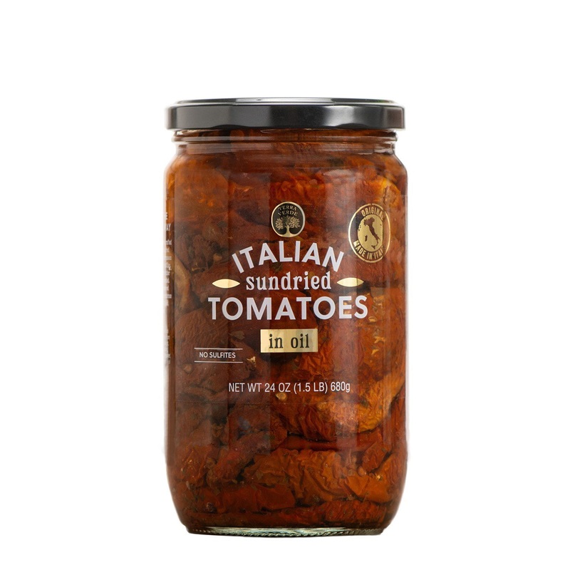 Terra Verde Italian Sundried Tomatoes in Oil, 24 oz.