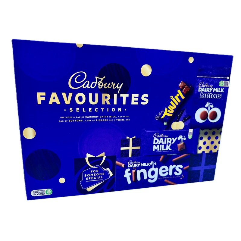 Cadbury Favorites Selection Gift Box (UK) – 370g