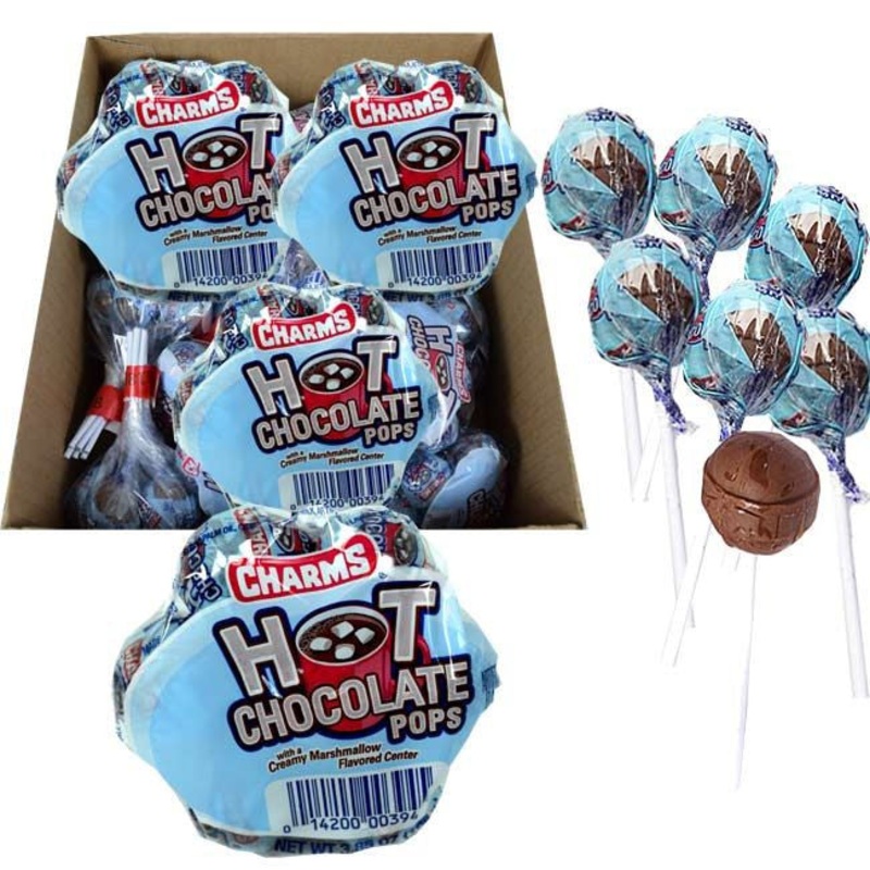 Charms Hot Chocolate Lollipops – 7pc / 18ct