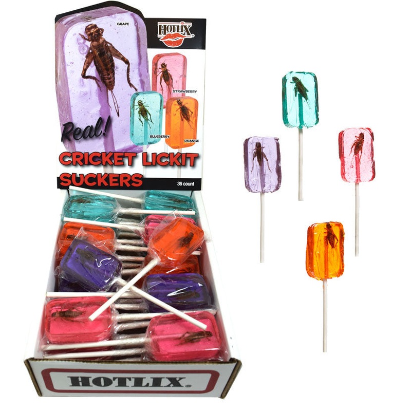 Cricket Lick-It Lollipops – 36ct