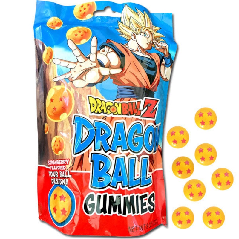 Dragon Ball Z Gummies Candy 8oz