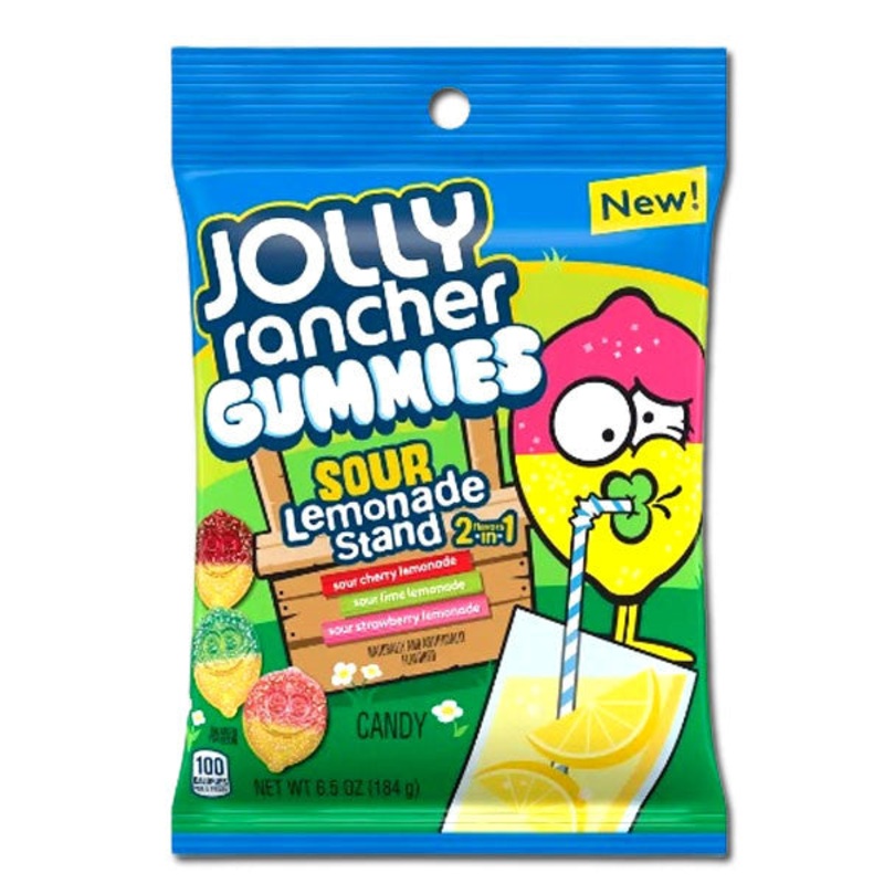 Jolly Rancher Gummies Sour Lemonade 6.5oz