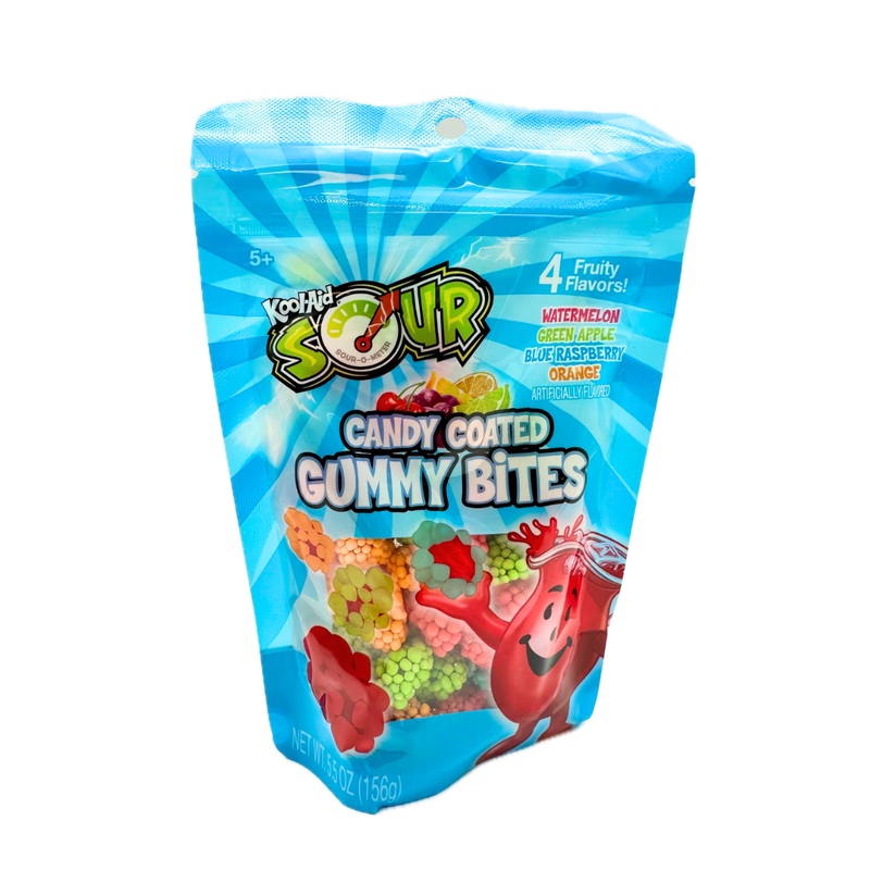 Kool Aid Sour Candy Coated Gummy Bites – 5.5oz