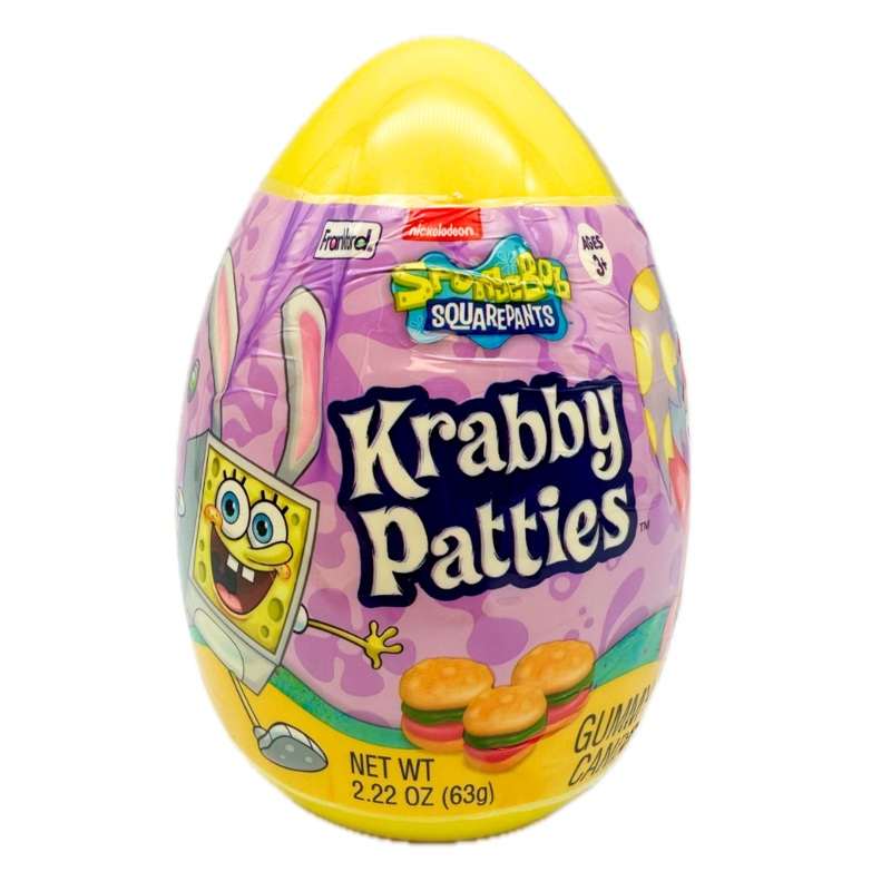 Krabby Patties Gummies Giant Egg – 2.22oz