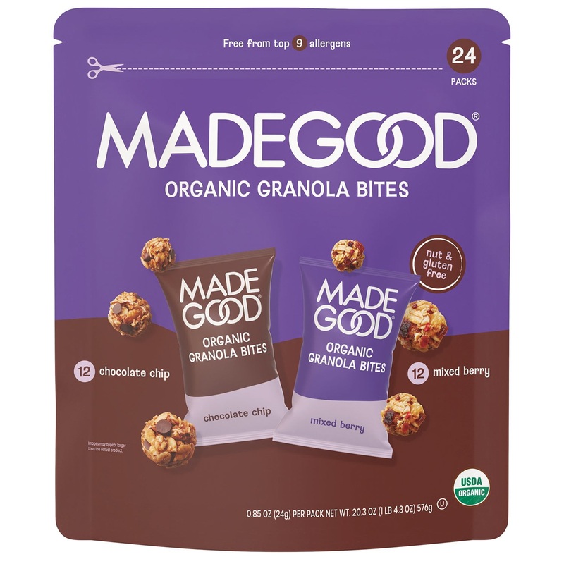 MadeGood Mixed Berry & Chocolate Chip Granola Minis, 24 pk.