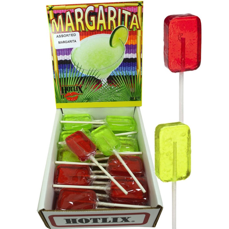 Margarita Suckers Assorted Lollipops 36 Count