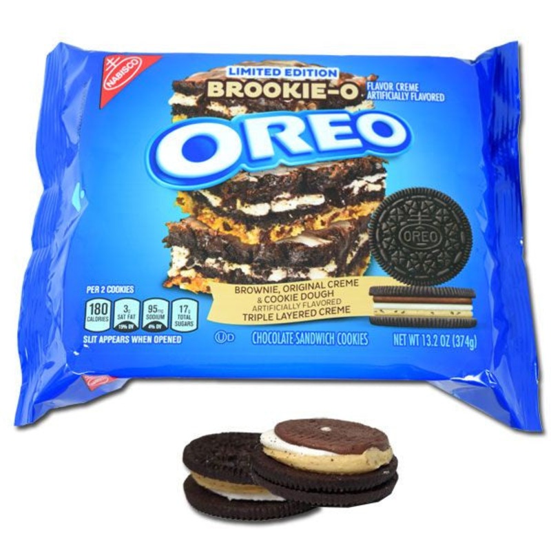 Oreo Brookie-O Cookies 13.2oz Pack