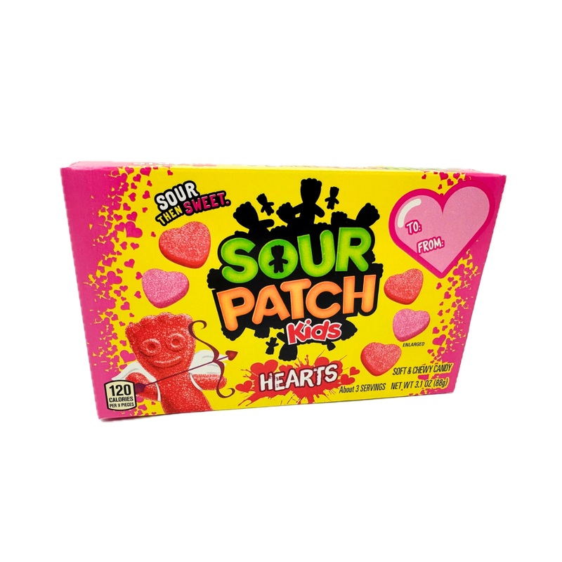 Sour Patch Kids Hearts Theatre Size Box – 3.1oz