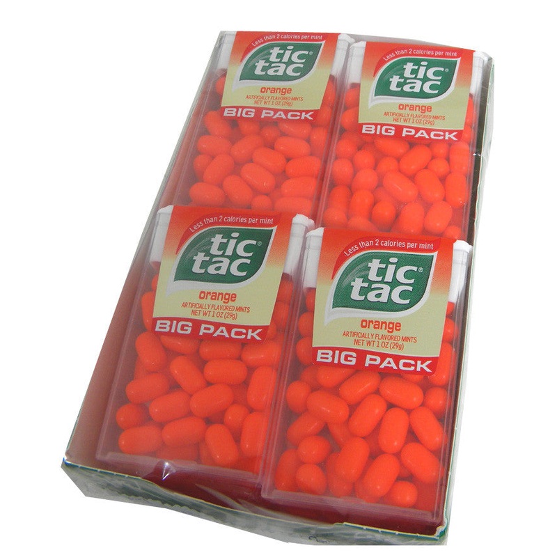 Tic Tac Mints – Orange 12ct Big Packs