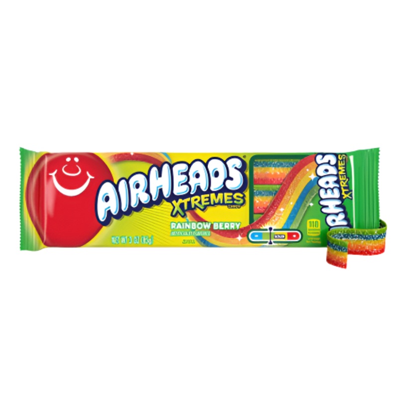 Airheads Xtremes Rainbow Berry Belts 3 oz. Tray