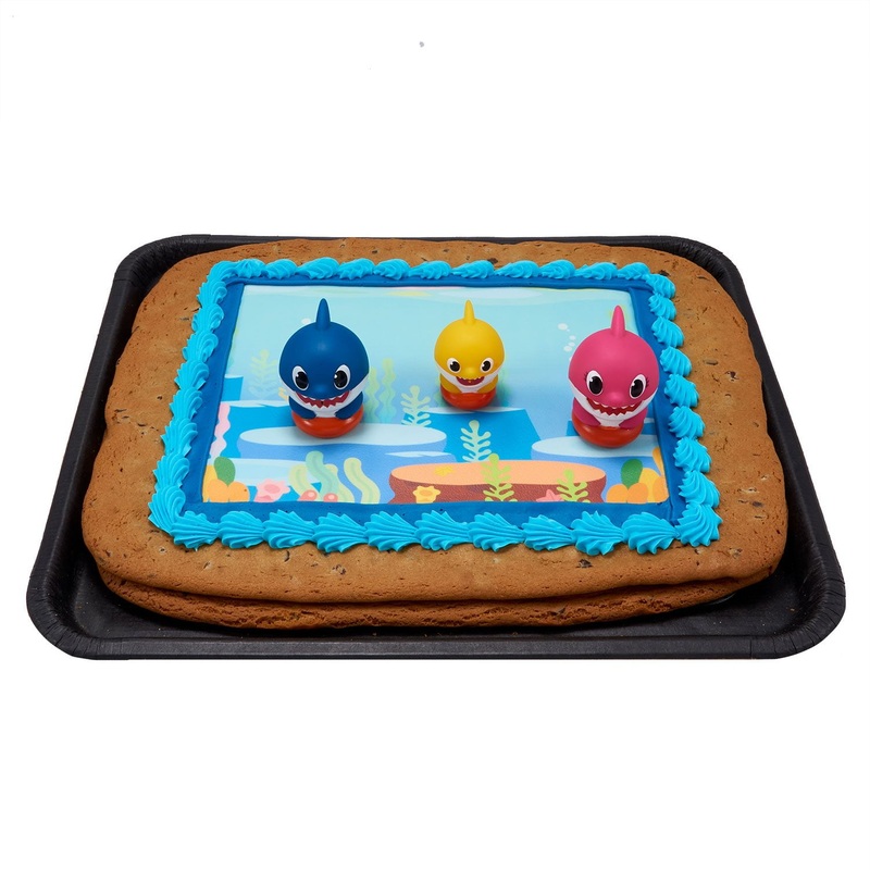 Baby Shark Half Sheet Cookie Cake