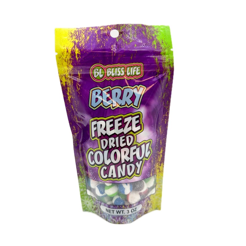 Bliss Life Berry Freeze Dried Colorful Candy – 3oz