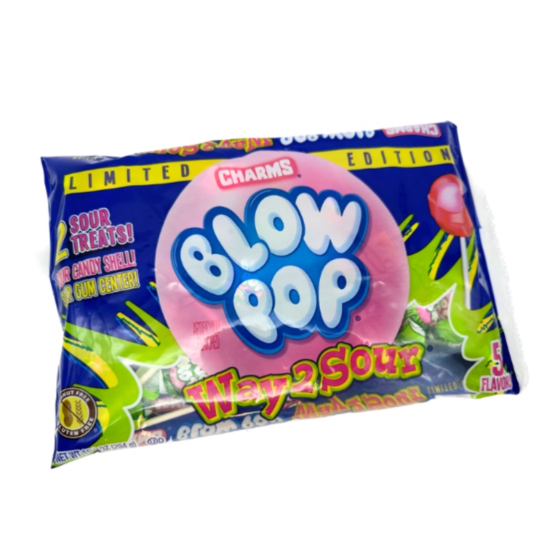 Charms Way 2 Sour Blow Pops – 10.4oz