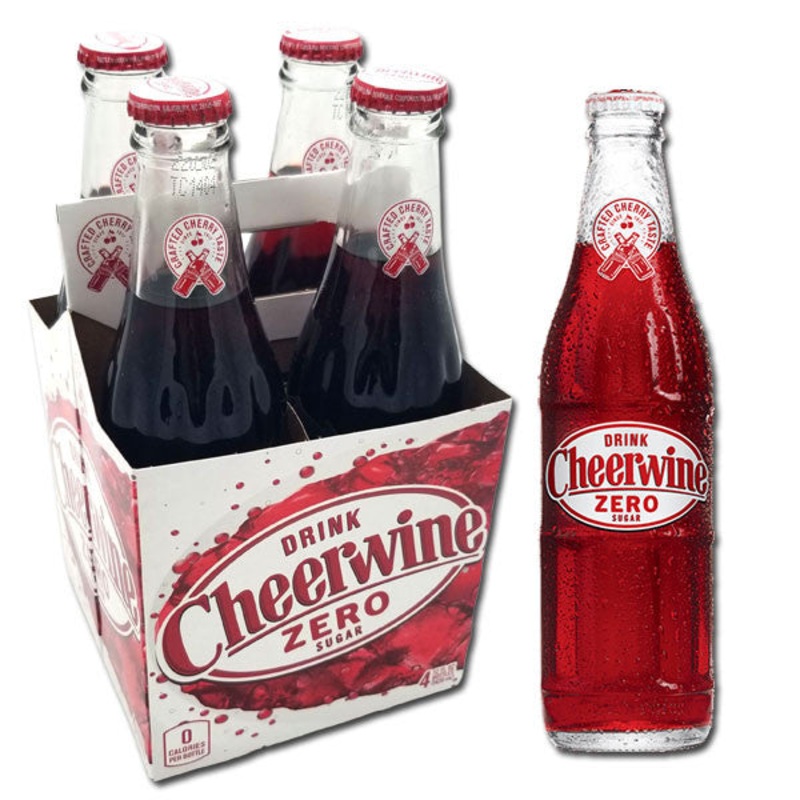 Cheerwine Zero Sugar 12oz 4pk