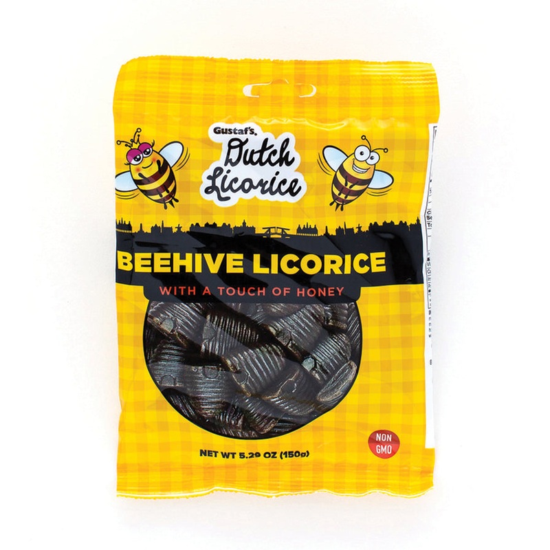Gustaf’s Dutch Black Beehive Licorice – 5.29-oz. Bag