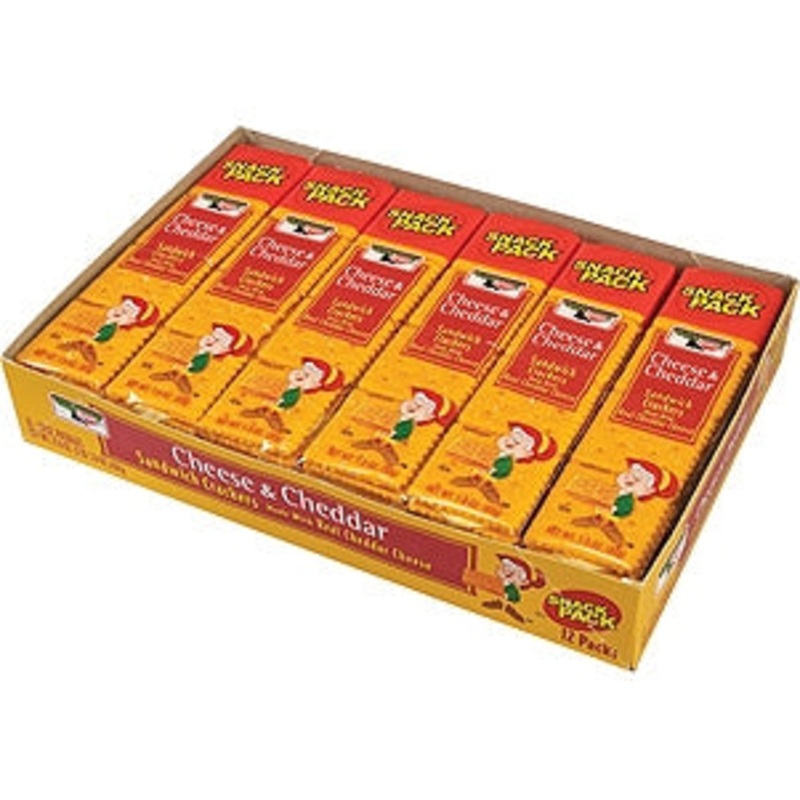 Keebler Cheese & Cheddar Crackers – 12/box