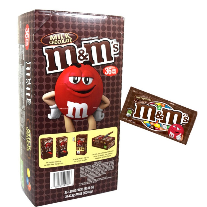 M&M’s Candy 36 Count Plain